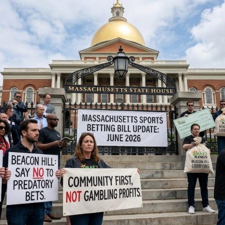 Massachusetts Sports Betting Bill Update: June 2026 — Prop Bet Ban Advances as DraftKings Floods Beacon Hill With Cash