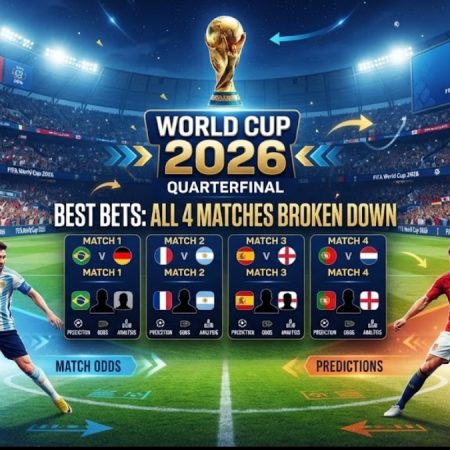 World Cup 2026 Quarterfinal Best Bets: All 4 Matches Broken Down