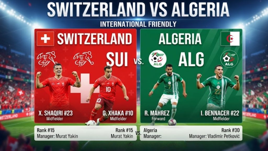 Infographic analysis highlighting why the Switzerland vs Algeria match is a sharp value play during the World Cup Round of 32