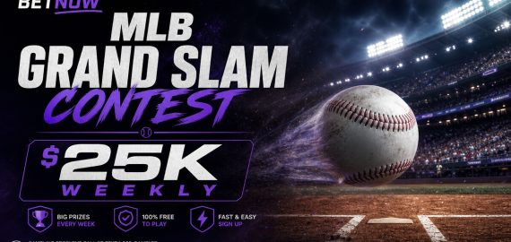 BetNow MLB Grand Slam Contest: Win a Share of $25K Every Week