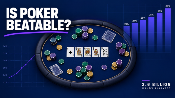 Is Online Poker Actually Beatable? What 2.6 Billion Hands Reveal