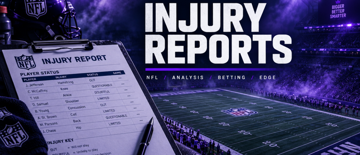 How to Read NFL Injury Reports for Smarter Bets
