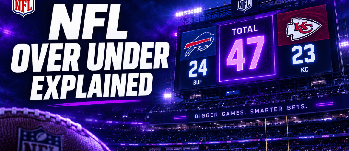 How NFL Over Under Bets Work and When to Take the Over or Under