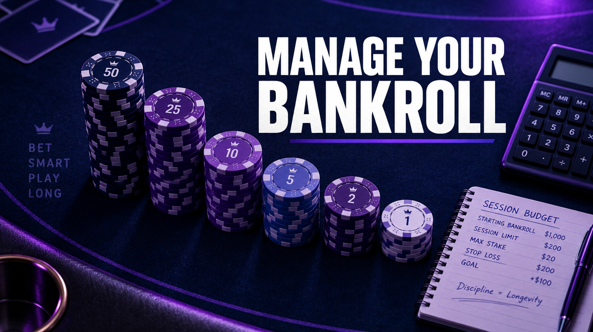 Casino bankroll management — how to budget sessions using RTP and house edge calculations