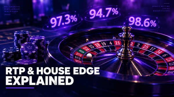 RTP and house edge explained — how casino math works for every game type