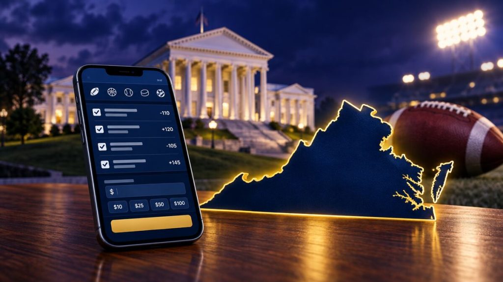 Virginia sports betting legal guide 2026