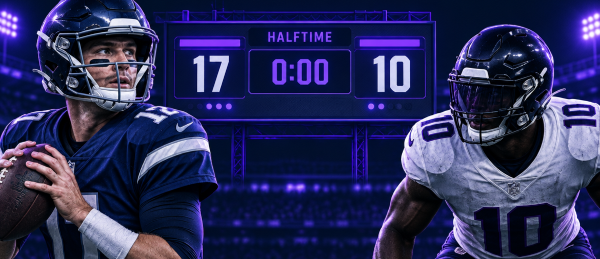 NFL First Half Betting Explained — How 1H Spreads, Totals and Moneylines Work